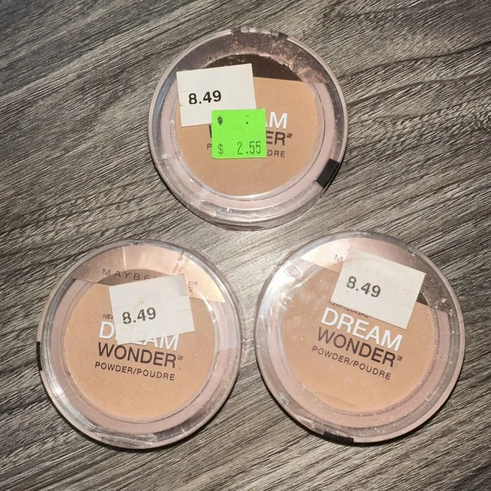 Maybelline New York Dream Wonder 93 Honey Beige x3, second skin -discontinued